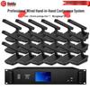 HuiDu YH-890 Professional Wired Conference Microphone System (CN Version)
