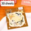 Cat and Dog Diary Post it, Cute Cartoon Cat and Dog Memo, Creative High Beauty Student Memo