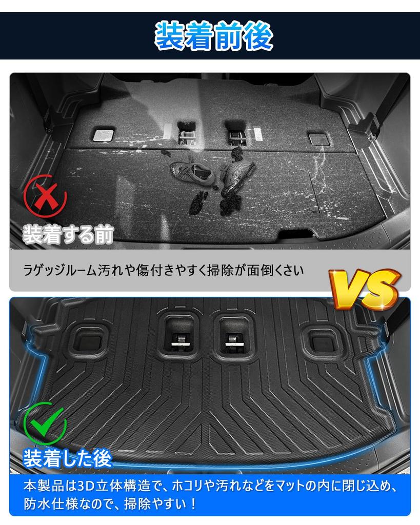 CARVANTA Toyota Nowa Sienta seria mxp Mata bagażnikowa 7-miejscowa Mata do bagażnika Formowanie z materiału TPE TOYOTA SIENTA seria 10 Sierpień 2022 Obecny Samochód Samochód Ładunek