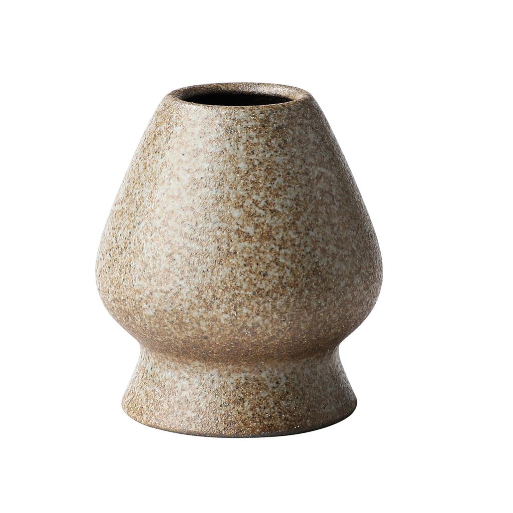 Katakuchi Boat-shaped Matcha Bowl Set with Tea Bowl, Chasen Stand, 100-Stand Chasen, and Chashaku (Tea Scoop) - Complete Tea Ceremony Utensil Set