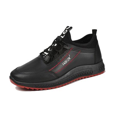Fashion Spring/Autumn Men's Artificial PU Casual Shoes Platform Shoes Fashion Jogging Sports Shoes Comfortable Male Shoes Men Sneakers