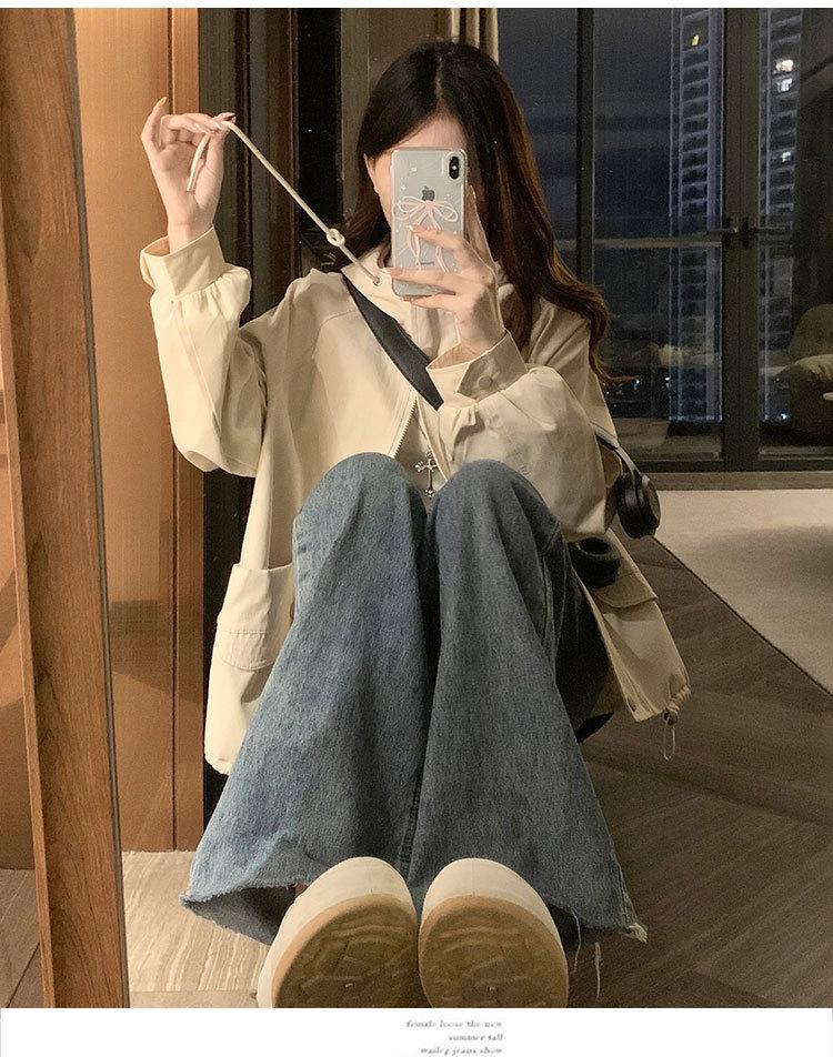 Off-White Hooded Loose Fit Windbreaker Jacket