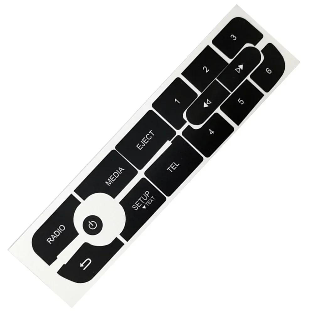 Transform the Look of your Car Buttons with For Megane Master III CD Radio Audio Button Repair Stickers China Mainland