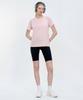 BASIC HOUSE Women'S Cool Breeze Raglan Round Short Sleeve T-Shirt Pink Lzts3223 (Type B)