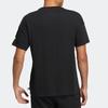 Adidas Neo Breathable Graphic Print Round Neck Short Sleeve T-Shirt Men Tops Black HS8862