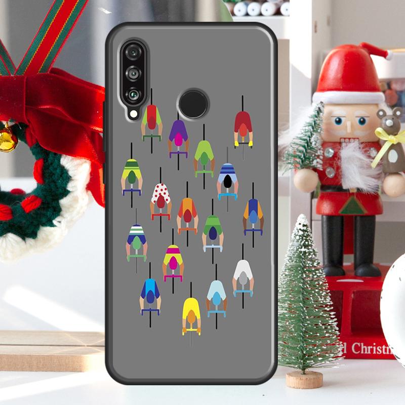 Bike Bicycle For Huawei Nova Y73 Y60 Y70 Y90 Y72 Y61 Y91 7i 8i 11i 12i 12s 9 10 SE P20 P30 P40 Lite Case