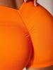 Hohe nahtlose Peach-Lift Fitness-Shorts - Damen Schnelltrocknende Yoga- und Sportbekleidung