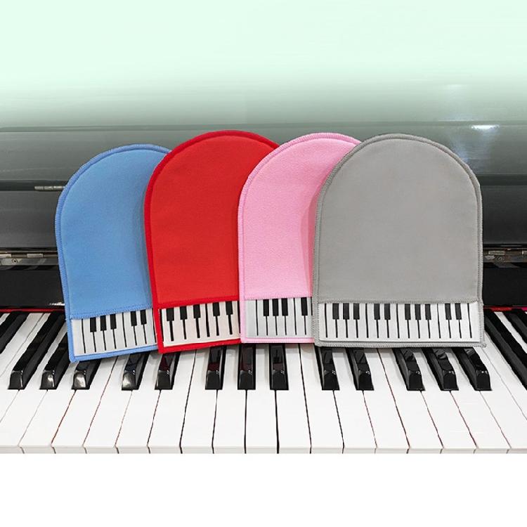 Piano Cleaning Gloves Plush Polishing Cloth Universal Instrument Cleaning Gloves
