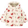 Minibala New Chinese Style Water-Repellent Hooded Down Jacket for Kids