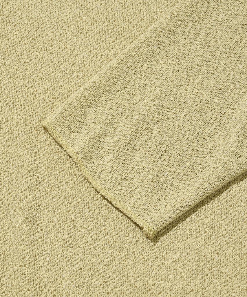 ANALOG MOOD First Linen Long Sleeve Knit (Lime)