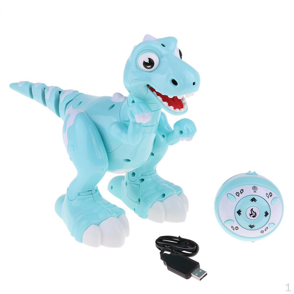 Remote Control RC Toy Interactive Dinosaur Model Mist Spraying Dancing Toys, Intelligent