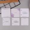 50Pcs Press-On Nail Packaging Display Swatch Card Simple Style False Nail Design Manicure Sample Display Salon