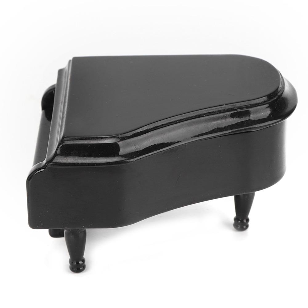 With Pedal Miniature Piano Basswood Piano Music Box Valentine's Day Surprise