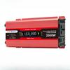 Onduleur de véhicule 12-24v Usage général Vers 220v Haute puissance Extérieur Ménager Batterie Voiture Convertisseur de puissance