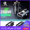 2026 Hot Car Sticker Car Fast Charger USB Type-C Ports Power Adapter Accessories For Peugeot 106 107 205 206 207 208 301 308 307