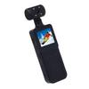 4K HD WiFi Action Camera 180 Degree Rotating Lens Handheld Camera with LED Light APP for Outdoor Sports Travel
