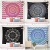 Home Decor Mandala Tapestry Boho Ethnic Bedside Scene Background Cloth Hanging Beach Towel