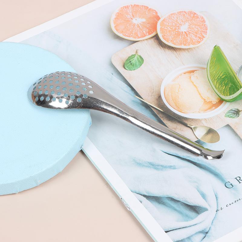 56 děr Molekulární kuchyně Lžíce na kaviár Cedník Kaviárový cedník na vaječný žloutek