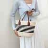 Casual Beach Tote Bag Large Capacity Woven Shoulder Bag For Women Summer Style