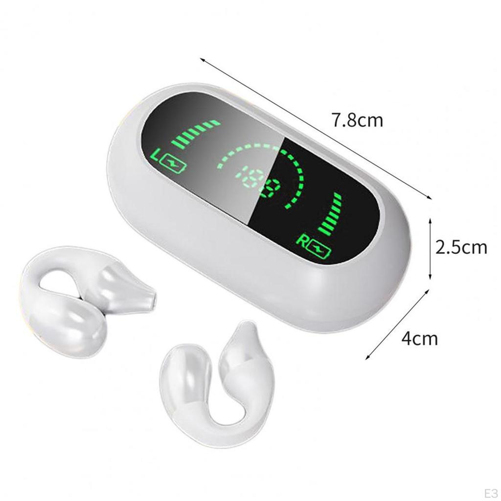 Wireless Earbuds Headphones HiFi Noise Reduction Deep Bass for Sport