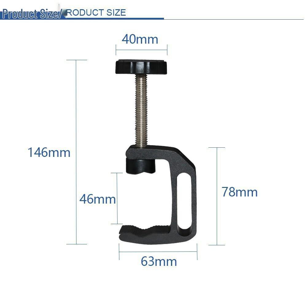 Universal Magic Arm Bracket with Ball Head & Clamp for Camera, Monitor, and Projector