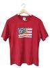 Vintage Keith Haring POP SHOP haring USA flag vintage haring pop art scene graphic red Large size