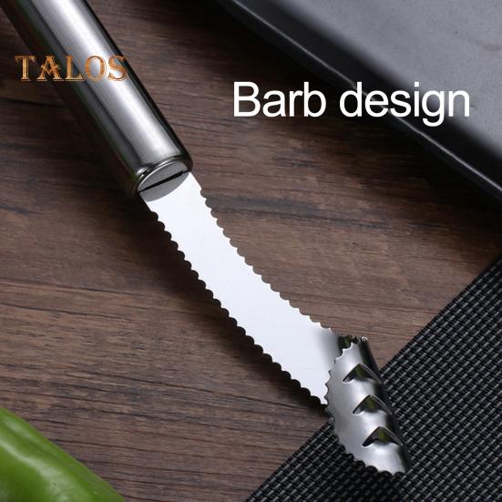 2Pcs Chilli Pepper Core Remover Stainless Steel Sharp Blade Easy Twist Remove Seeds Food Grade Material Kitchen Tool