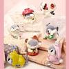 New Genuine Sharkitty Ver.1 Series Flocking  Kawaii Animal Figure Surprise Box Desk Decor Ornament Birthday Gift