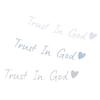 Trust In God Mirror Decal, Car Decals For Women, Faith Mirror Decal, Cute Vinyl Decal, Christian Car Mirror Decal, Religious Car