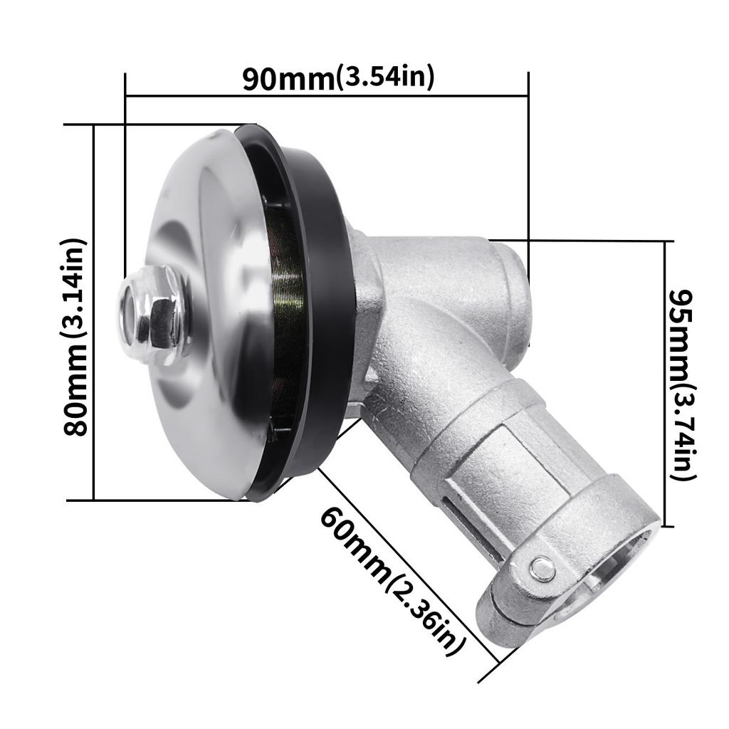 26mm/28mm 7/9 dinți trimmer cutie de viteze cap de transmisie tuns iarba trimmer înlocui cap de viteze piese de tuns iarba instrument de grădinărit