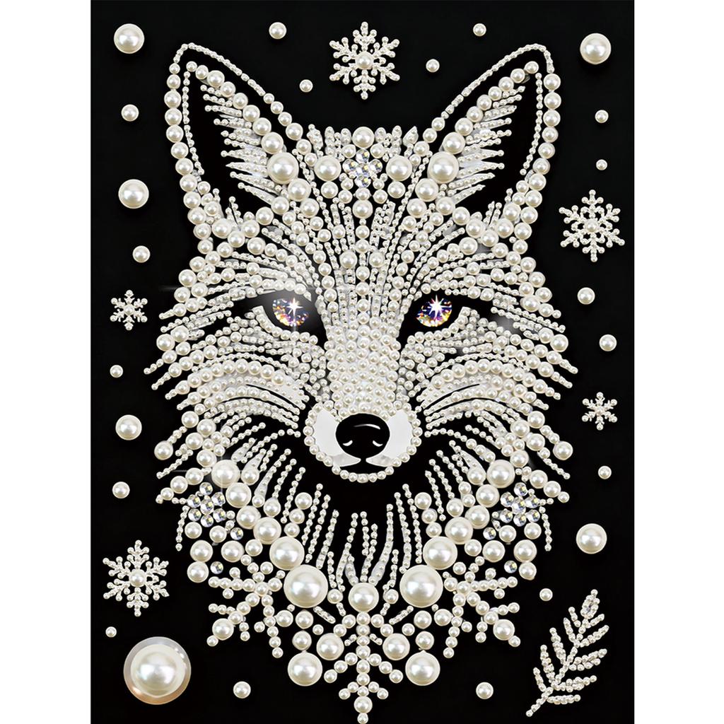 DIY Pearl Painting Kit for Adults Beginners Home Wall Decor Pearl Gem Paintings Picture Arts Craft 30x40cm Without Frame