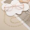 Women Glasses Chain Colorful Faux Gemstone Eyeglass Chain Retro Beaded Sunglass Strap Eyeglass Lanyards for Spectacle Reading Glasses