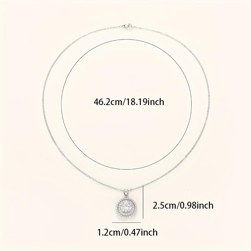 Delikatny, błyszczący naszyjnik z cyrkonii dla kobiet, romantyczny naszyjnik ślubny na obojczyk