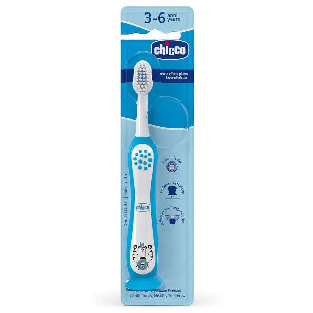 Chicco Toothbrush 3-6 Years Blue