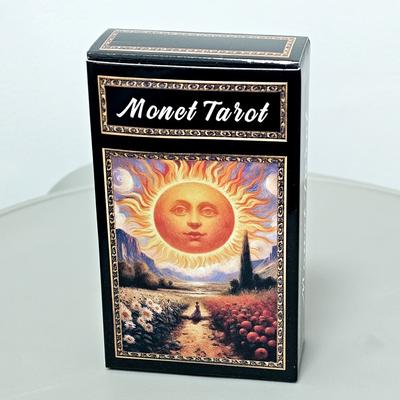 Jeu de Tarot Monet 78 Cartes de Tarot Oracle Divination Sagesse 10,3*6cm