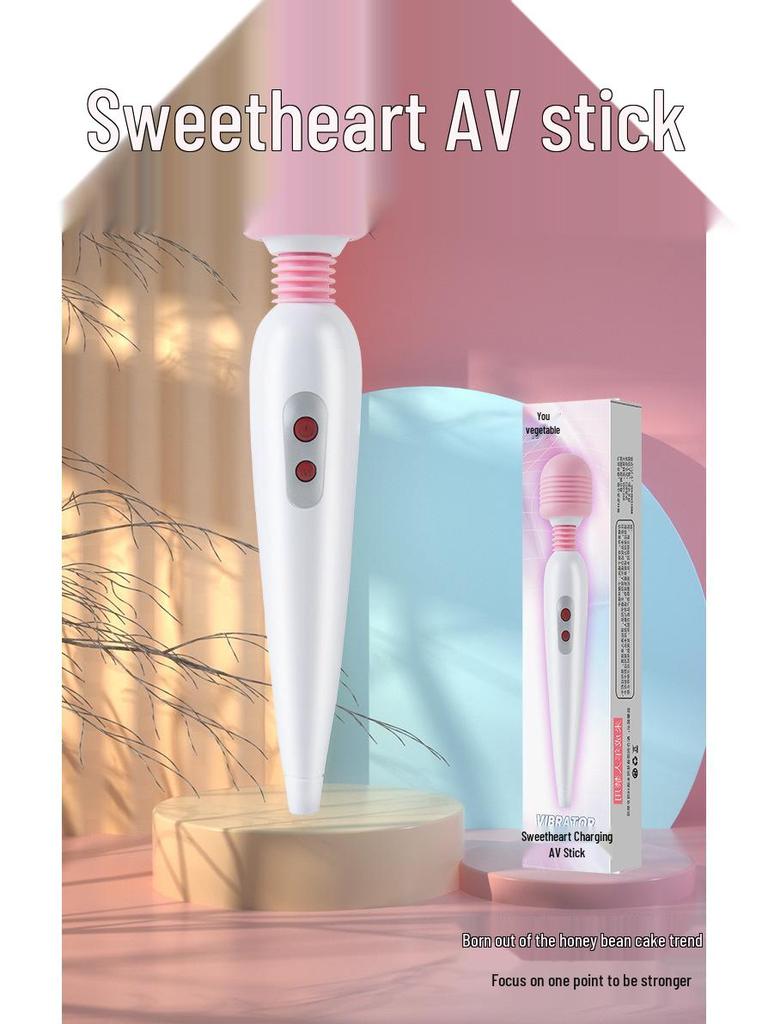 Jun Cai Rechargeable Sweetheart Clitoral Stimulator & Erotic Vibrator for Women