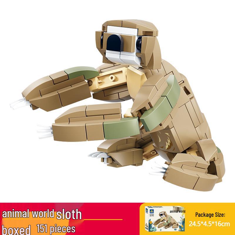 Kai Zhi Compatible Lego Insect Toy: Mantis Model Building Blocks for Kids, Educational Animal Jigsaw Puzzle Gift