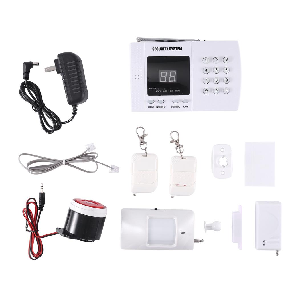 2025+ Anti-Theft Alarm Wireless Probe Infrared Alarm Equipment System Siren 99 Zone Call US Plug
