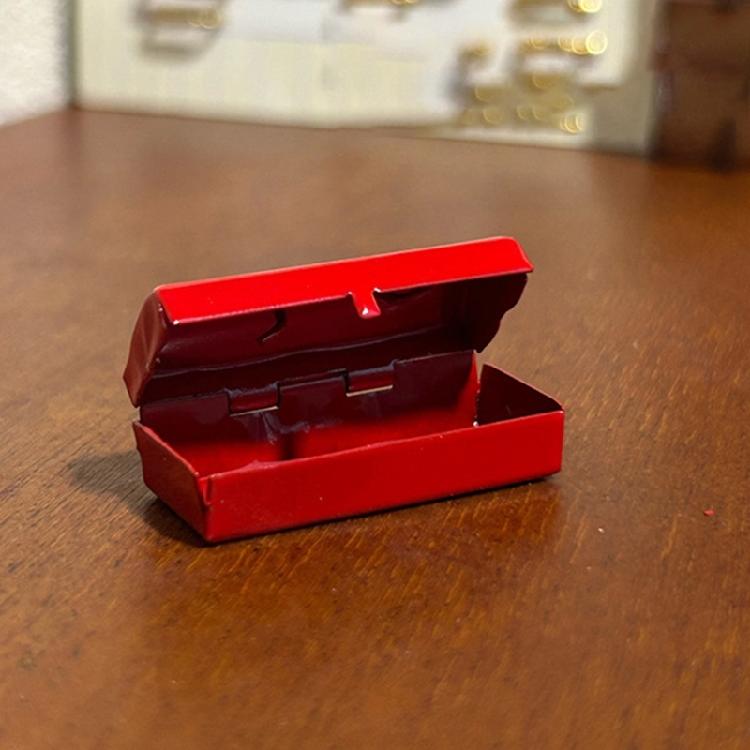 Doll House Toolbox Miniature Tool Kits Set With Hammer Screwdriver Wrench Pliers For Craft Model Project Displaying