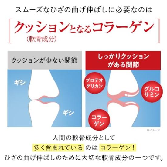 Kyusai Knee Support Collagen 5g x 30 Powder Functional Food (Stick Type) sticks, Type, Approx. 30-day supply,