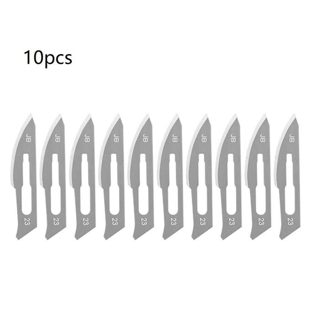 20pc Carbon Steel Scalpel-Blades + 2pc Handle DIY Cutting PCB Repair Hand Tools
