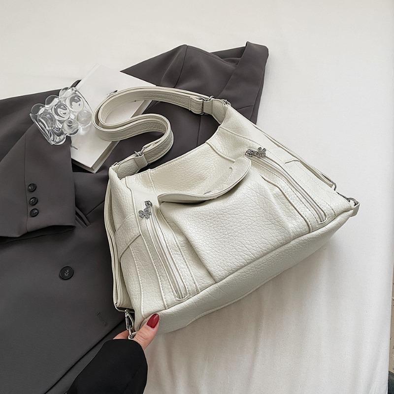 

Дизайнерские маленькие сумки через плечо из искусственной кожи для женщин 2024 Лето Y2K Корейская модная сумка через плечо Женская ретро-сумка и кошельки белый