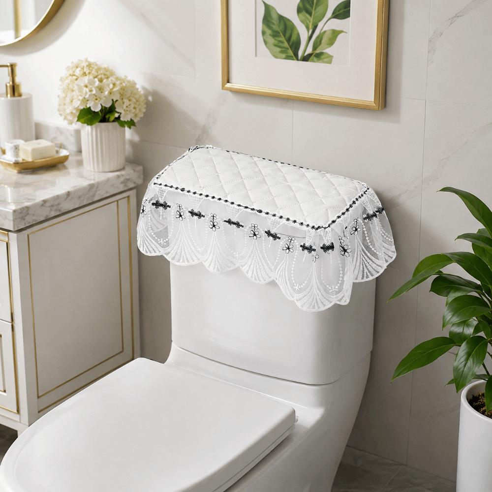 Court Style Toilet Water Tank Cover Vintage Toilet Closestool Cover Toilet Cover Home