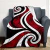 Swirl Flannel Blanket Throw Blanket Soft Warm Sofa Bed Camping Home Decor Unique Christmas Gift C9261965