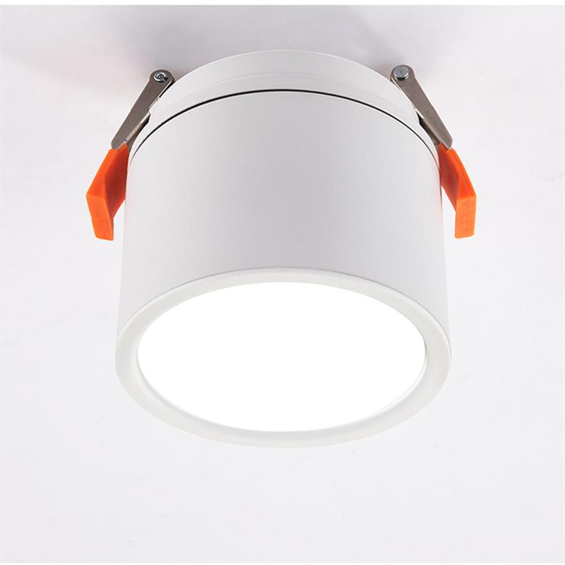 

Складные вращающиеся встраиваемые светодиодные светильники 10 Вт 15 Вт 18 Вт SMD5730 чип антибликовый диммируемый потолочный светильник точечные светильники AC90V-260V 9W&Neutral Light&No dimmable белый