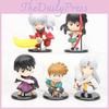 Cute Sesshomaru Inuyasha Chibi Figures Pvc Collectible Car Dashboard Decor
