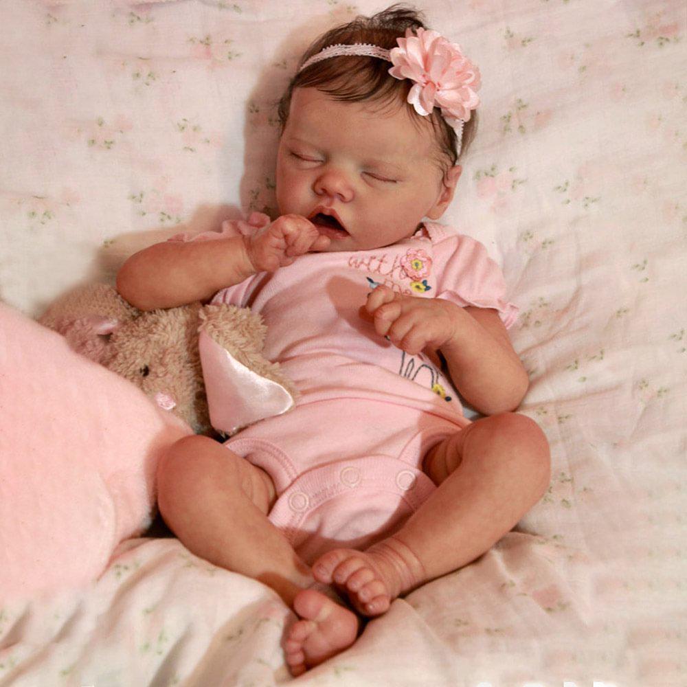 18-inch Reborn Twin A Simulation Baby Doll - Cute Realistic Infant Model