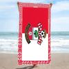 Southampton Print Beach Towel, Large Soft Quick Dry Towel for Beach Camping Swimming