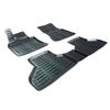 SCOUTT Tapis de sol 3D pour BMW X6 F16 - Caoutchouc Premium - Sur mesure - Noir