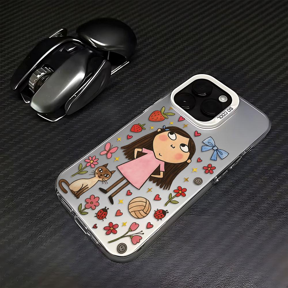 

Cartoon Charlie and Lola Phone Case for Oppo Realme 15 14 13 12 11 10 9i 8 8i C65 C63 C55 C53 C35 C33 C20 C15 C21 Pro Plus 4G 5G Realme C65 4G